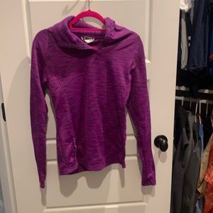 Purple sweatshirt